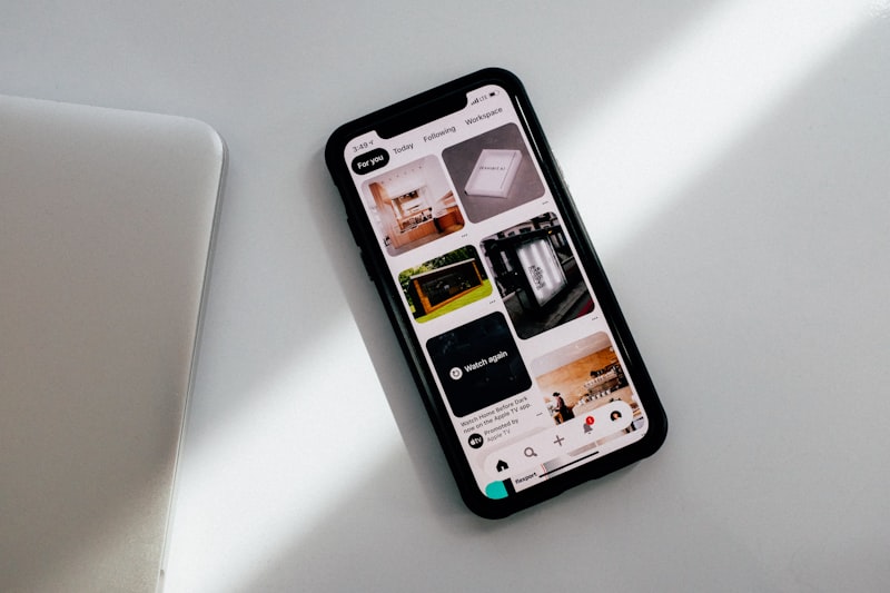 Wireless charger on desk